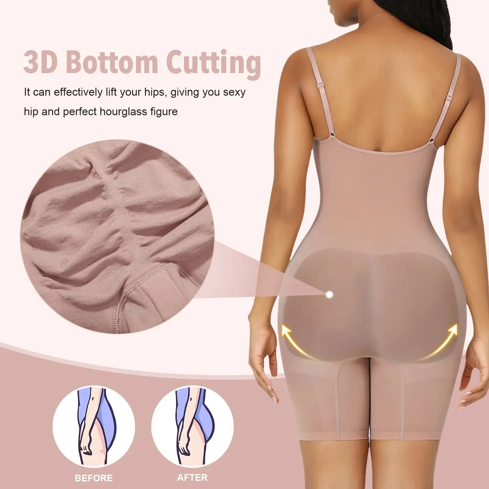 One Piece Shapewear Bodysuit T - огляд і ціна Shapewear Bodysuit Firm