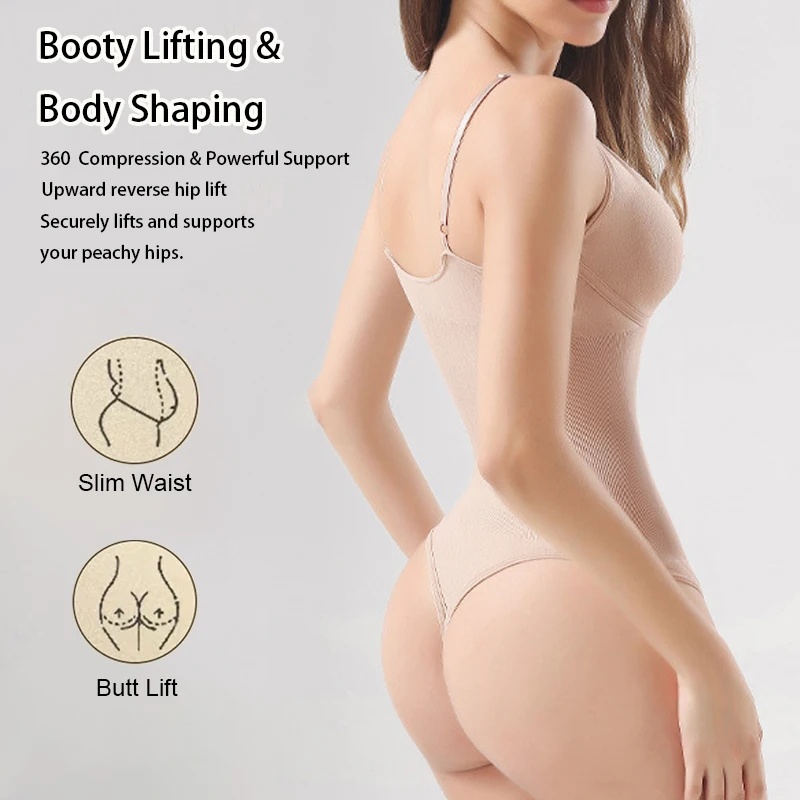 Women's Backless Bodysuit Shap - огляд і ціна Shapewear Bodysuit Firm