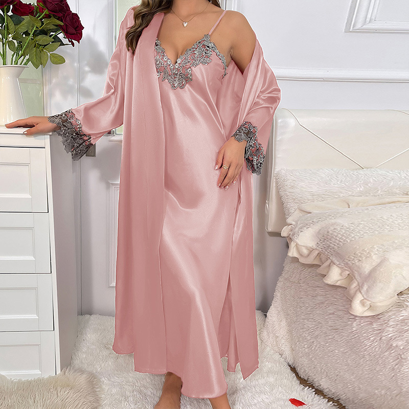 Premium Women’s Autumn Winter  - огляд і ціна Robe Silk Women